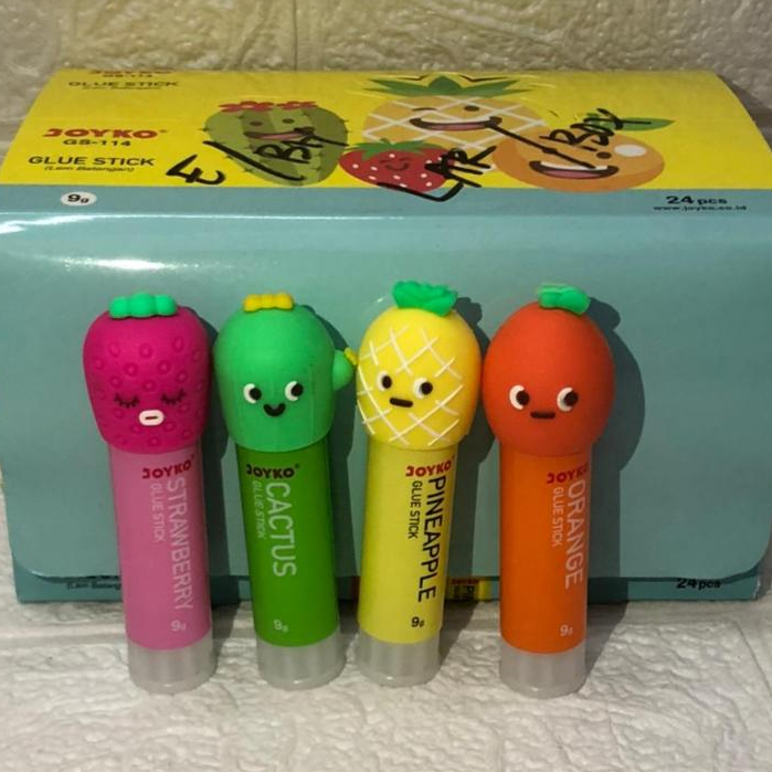 Glue Stick / Lem Stik JOYKO Buah Buahan Lucu 8 gr 1 Pcs