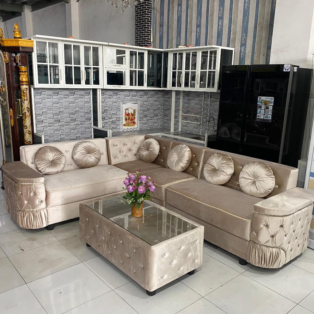 Sofa Turki / Sofa super Lembut / Sofa Beludru