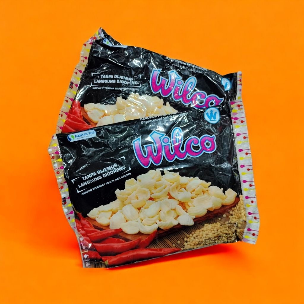 Kerupuk Wilco Repressed Spicy Crackers – Tanpa Dijemur Langsung Digoreng – Kerupuk Mentah Siantar To