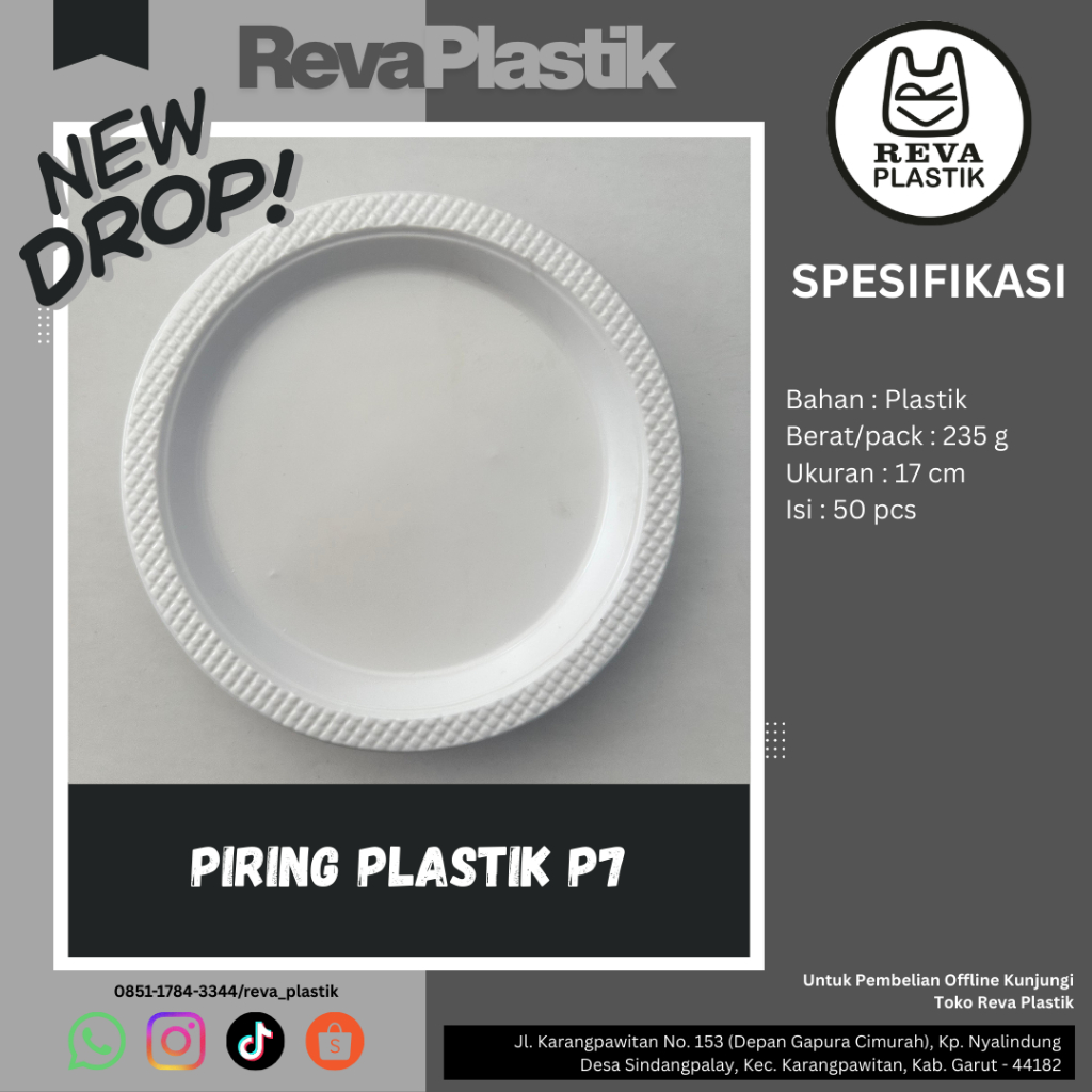 Piring Plastik P7