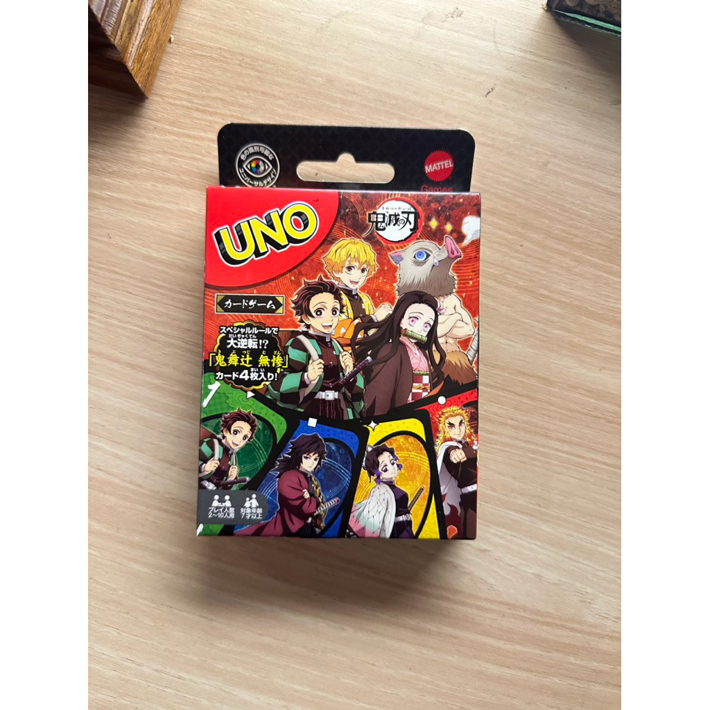 Kartu Uno Demon Slayer Ori Jepang