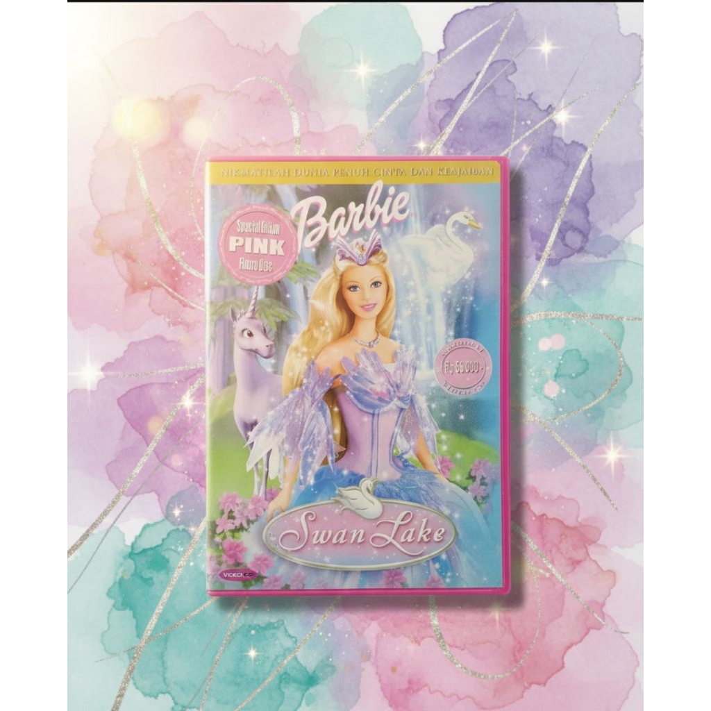 VCD Barbie - Swan Lake /Original /Teks Indonesia (Disc Ada Baret Halus Pemakaian/ Lancar Diputar)