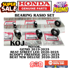 KOJ BEARING RASIO SET HONDA GENIO, BEARING RASIO SET HONDA BEAT STREET NEW LED, BEARING RASIO SET HO