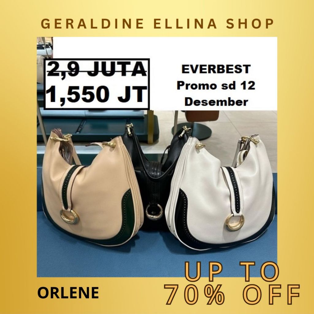 Tas Everbest wanita sale shoulder bag 100% original seri ORLENE
