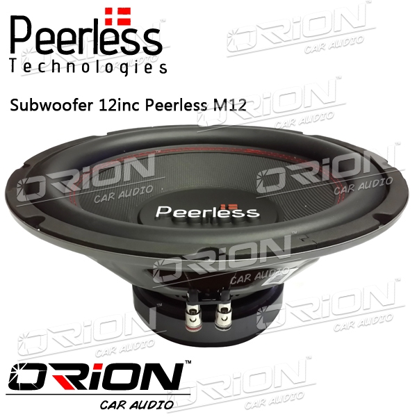 Subwoofer 12 inch Peerless M12 Subwoofer Mobil 12 inch
