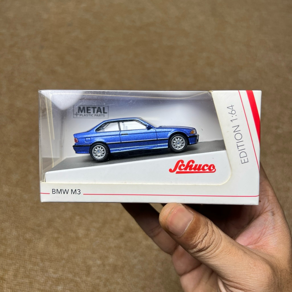 Schuco 1/64 Bmw M3 E36 Coupe Blue Metallic