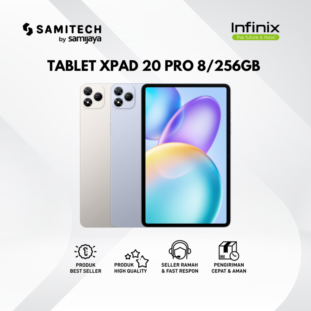 TABLET INFINIX XPAD 20 PRO RAM 8 PENYIMPANAN 256GB