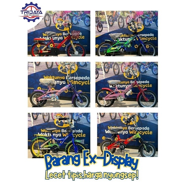 Wimcycle Sepeda Anak (Barang EX-Display 12 & 16 inch)
