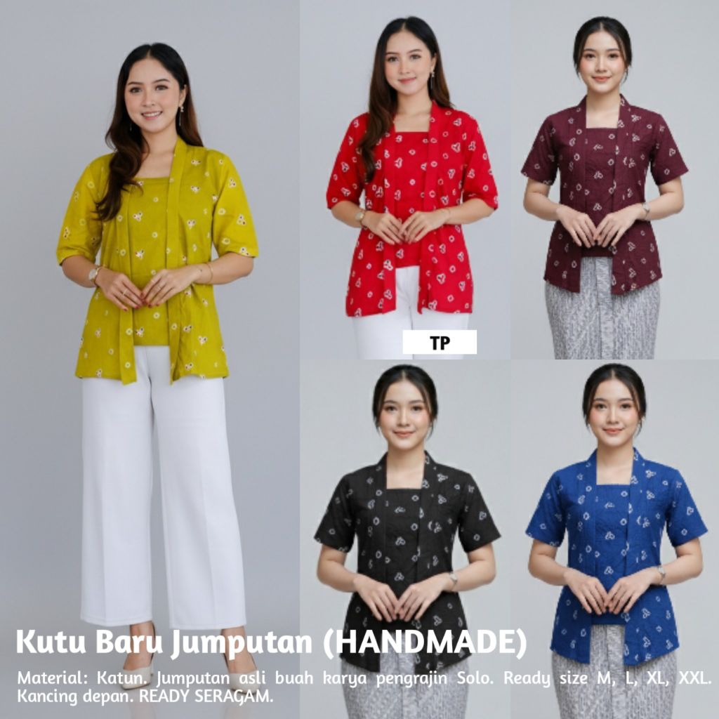 Kebaya Kutu Baru Jumputan / En