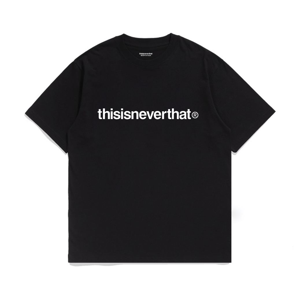 Thisisneverthat Tshirt T-logo Tee Black Premium