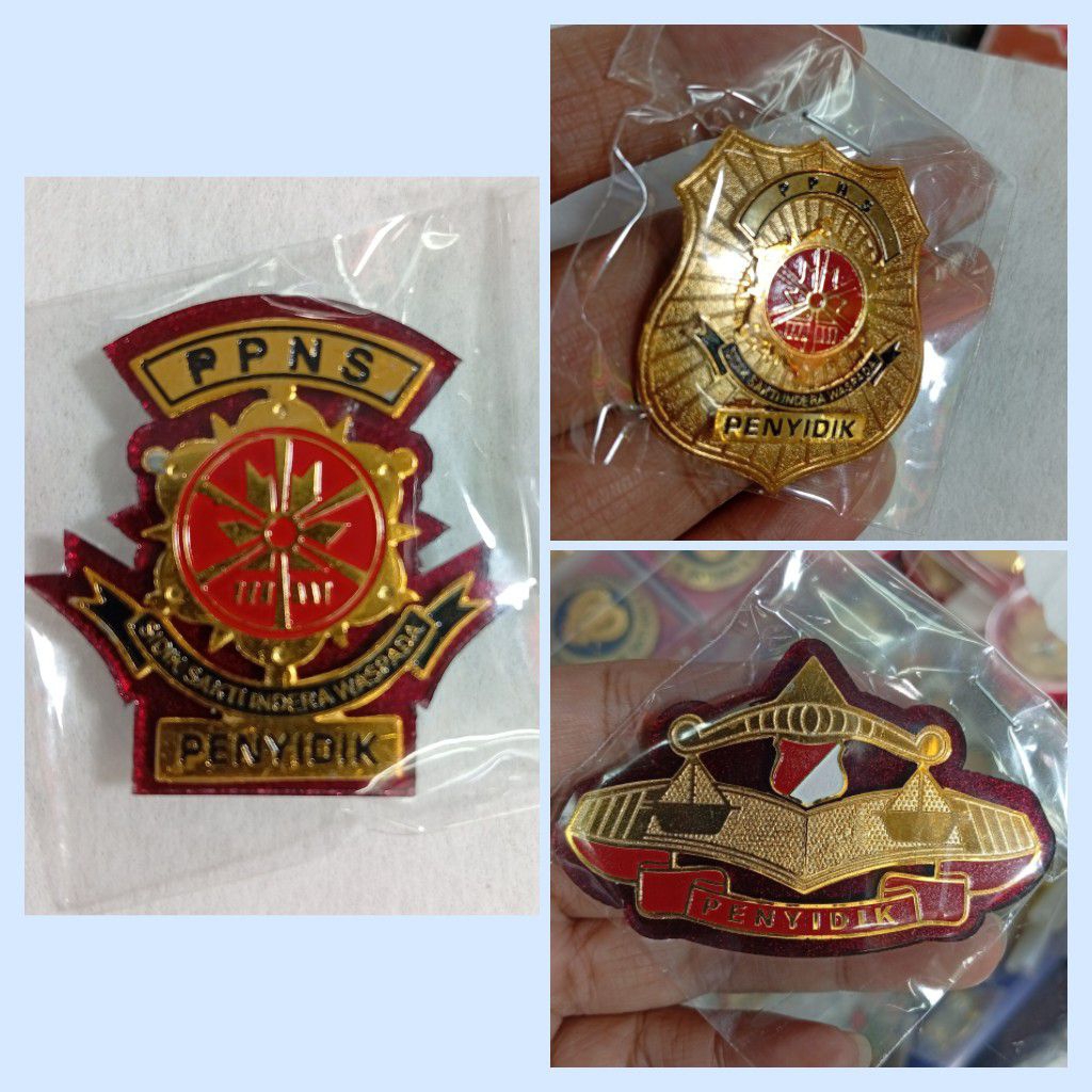 PIN PPNS PENYIDIK / Pin Magnet Penyidik PPNS