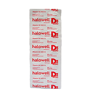 Halowell Vitamin D3 1000 IU strip