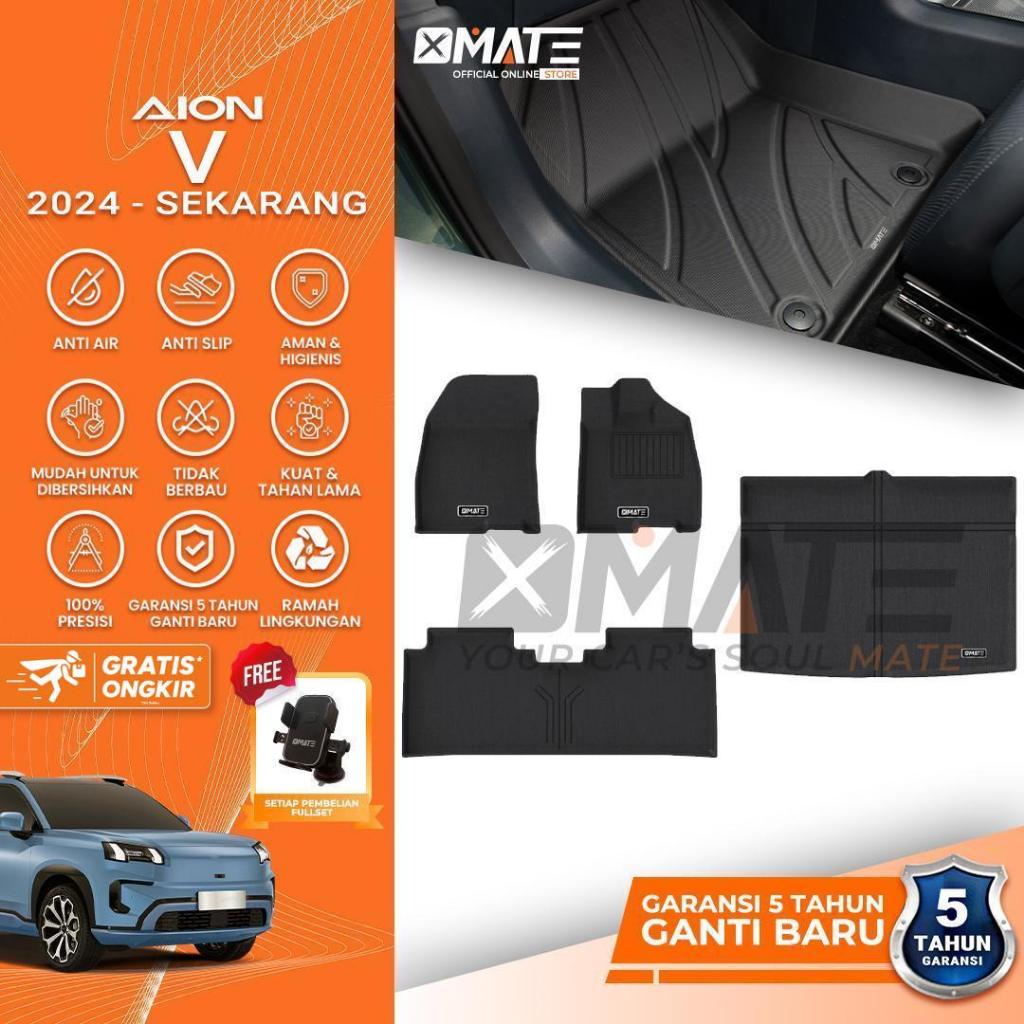 Karpet Xmate Aion V 2024-2025 Bahan XPE Karpet Mobil Aion V Fullset