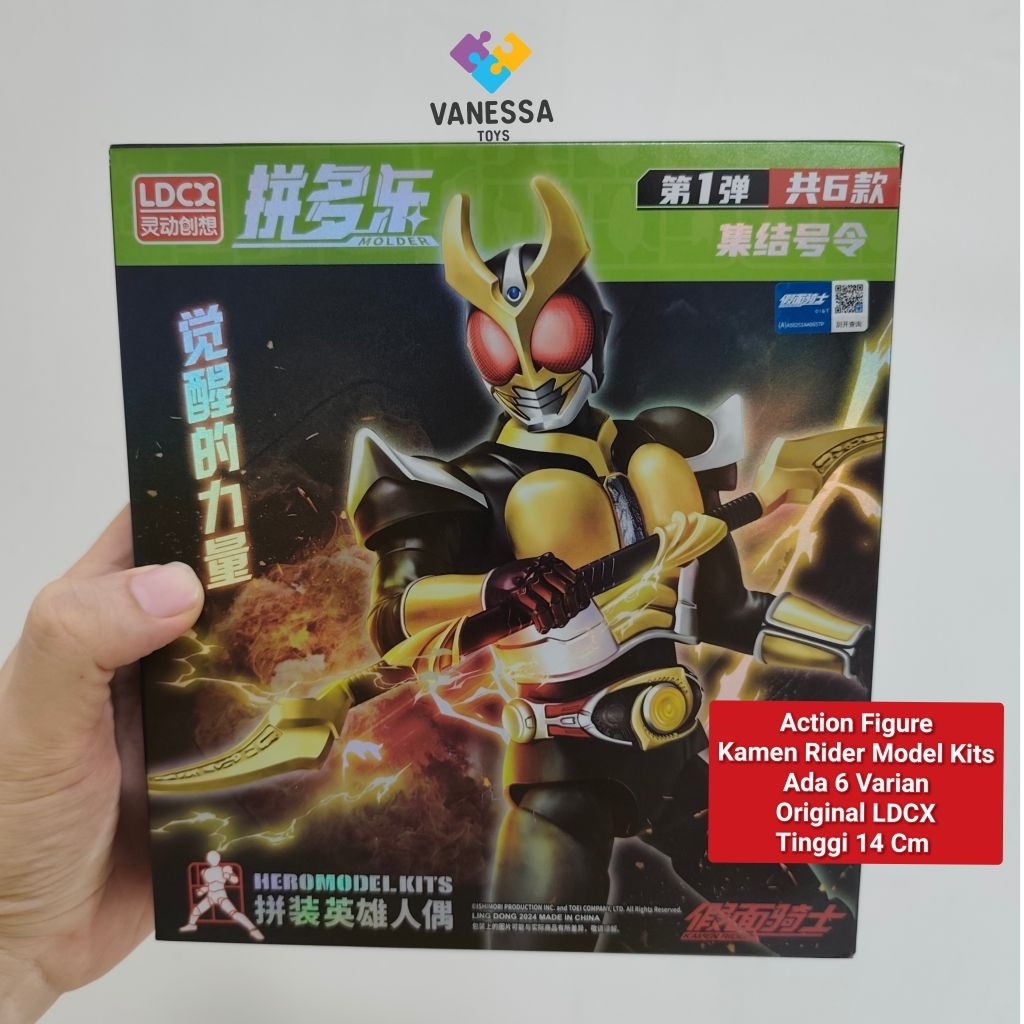 (OFC) LDCX Action Figure Kamen Rider Molder Hero Model Kits Original Ada 6 Varian Bisa Pilih Tinggi 