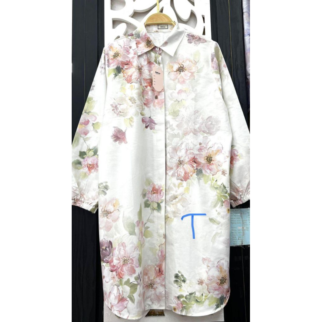 Baju atasan informal Tunik katun jepang