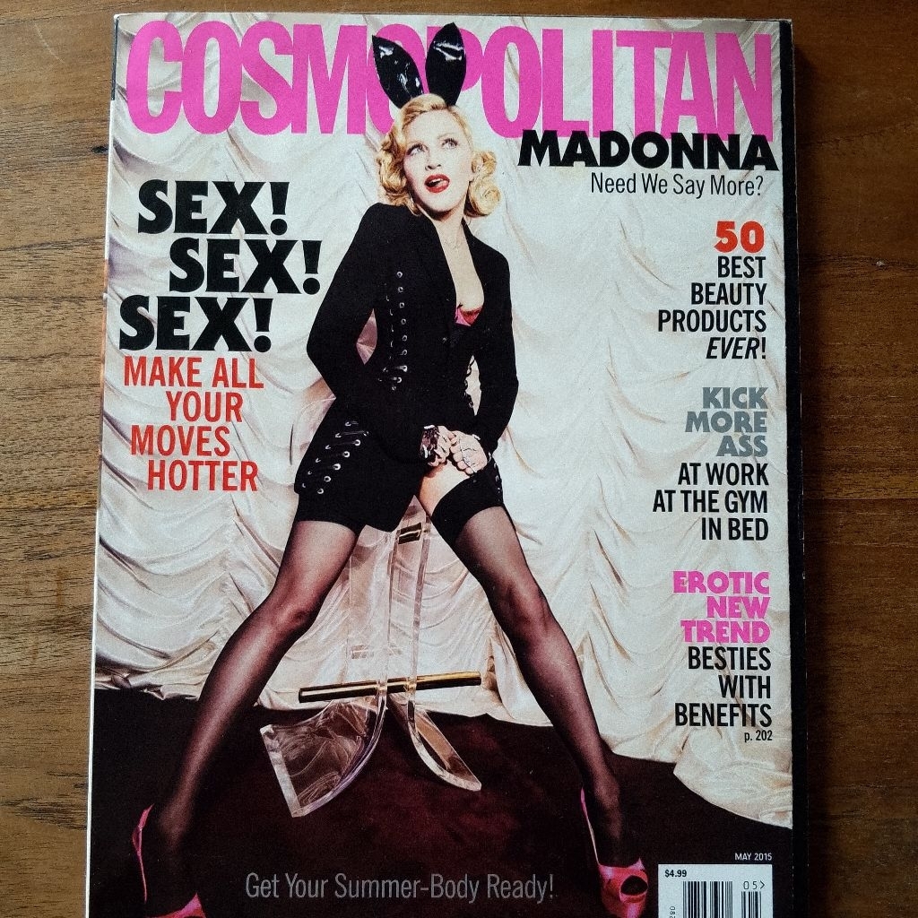 Majalah Import Cosmopolitan - Madonna (Rebel Heart)