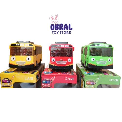 TAYO LAMPU DAN MUSIK Mainan Bus Tayo Besar Lampu Dan Musik /The Little Bus Tayo
