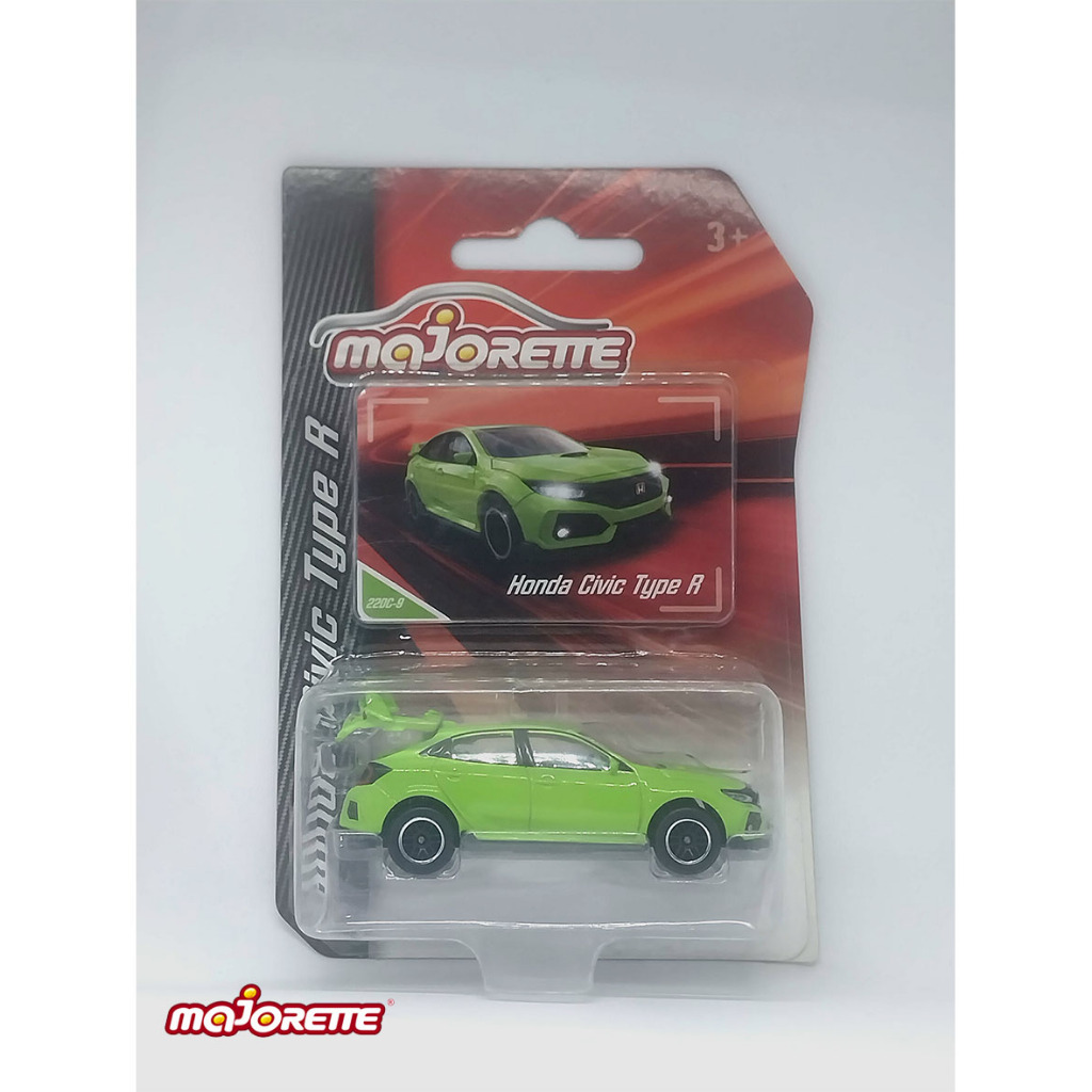 Majorette Honda Civic Type R Hijau