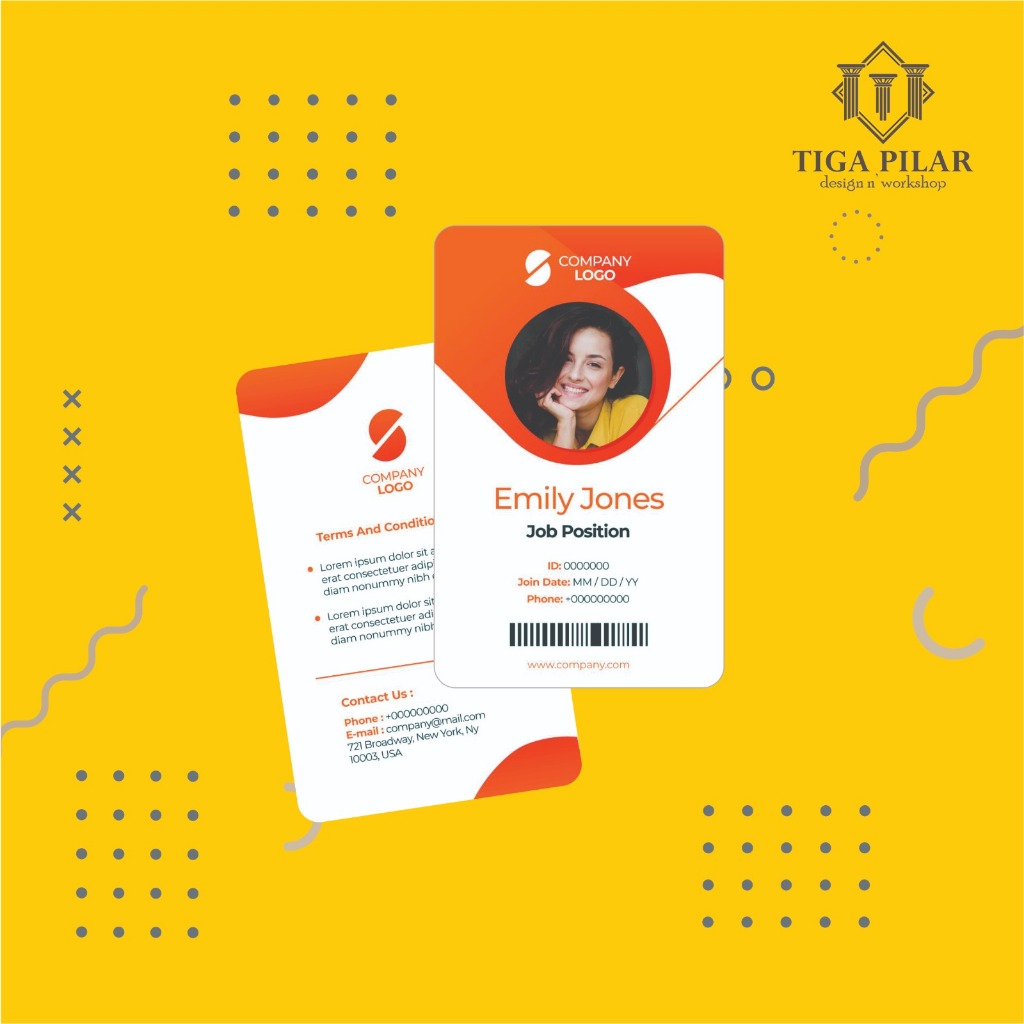ID Card Custom Design 1 dan 2 sisi || ID Card Custom Desain 1 dan 2 sisi