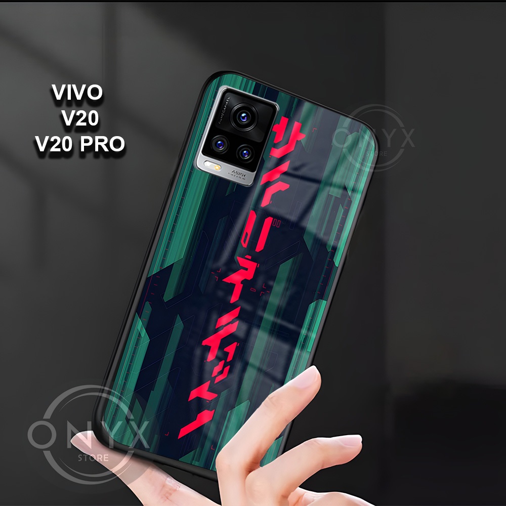 [W11] Softcase VIVO V20/V20 PRO Softcase Kaca Kilau Glossy | Kesing Vivo Motif Japan | Case Vivo VIV
