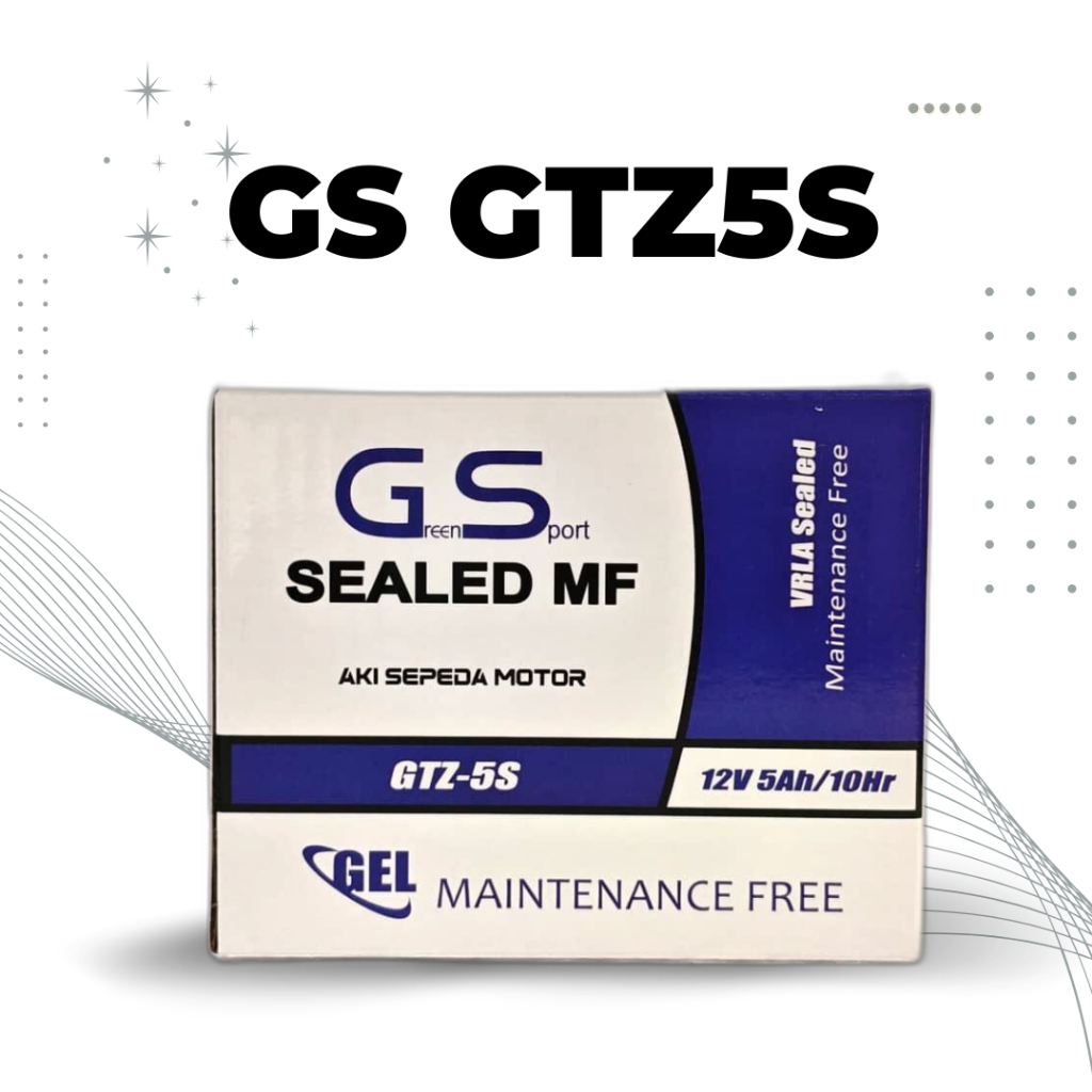 Aki Motor Honda Vario 110 GS GTZ5S  Aki Kering Honda Vario 110 + Honda Spacy