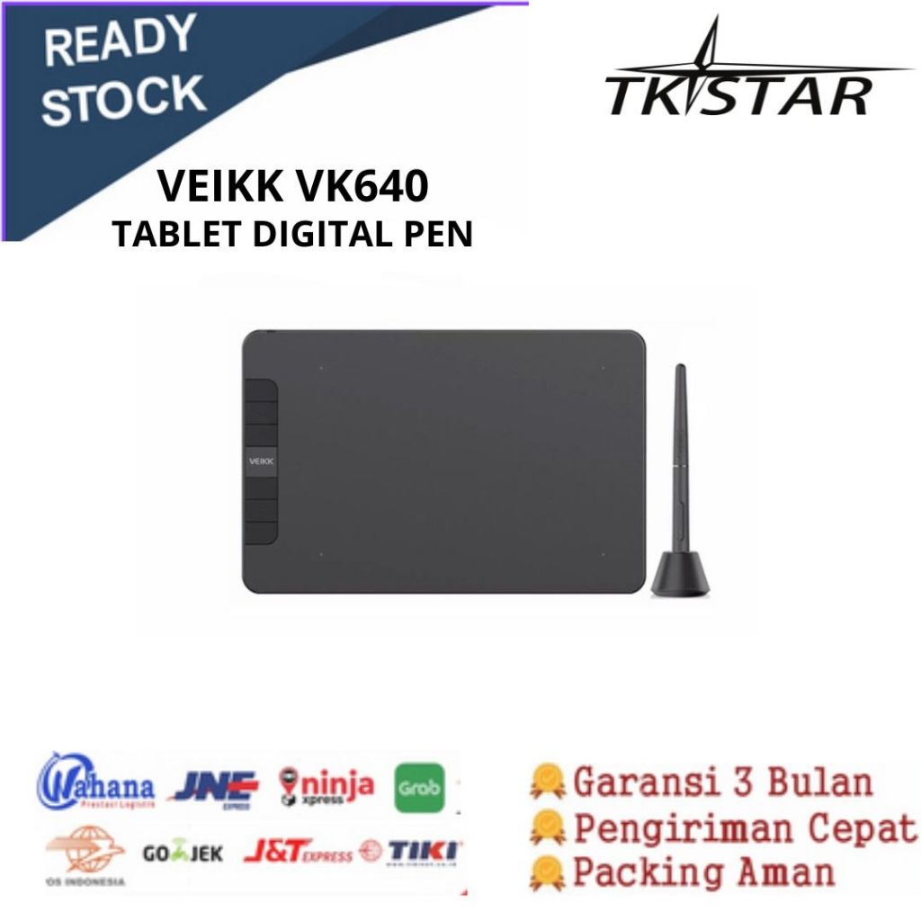 VEIKK VK640 VK 640 Digital Graphic Drawing Pen Tablet 6x4 inch