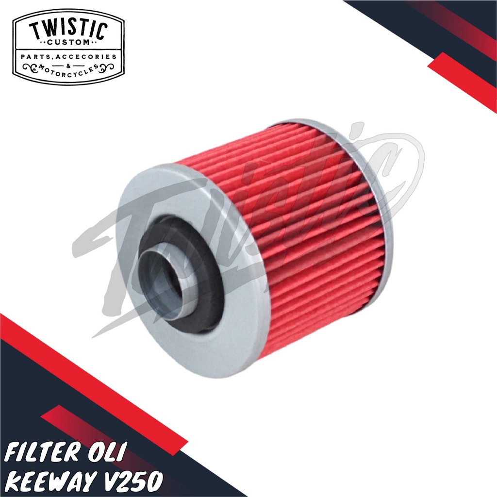 Filter Oli Oil Saringan Oli Motor Keeway V250