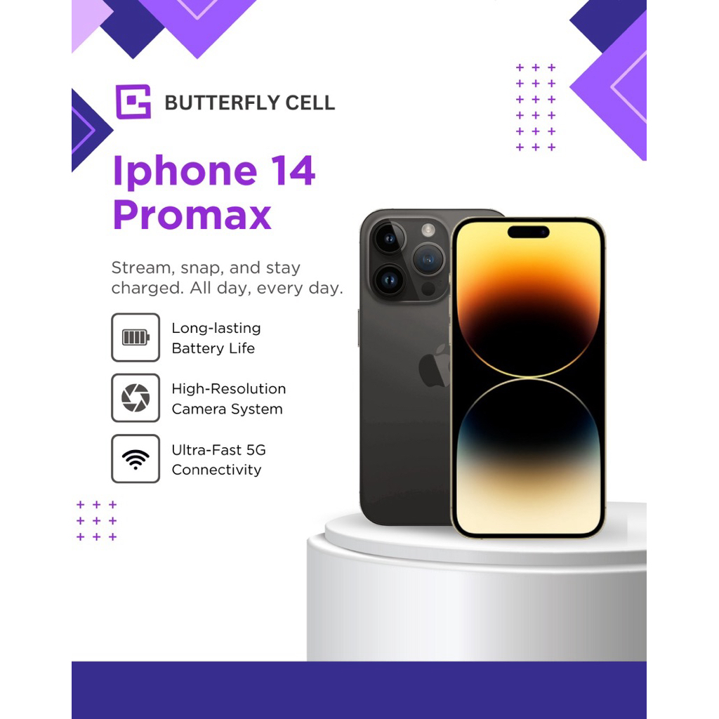 IPHONE 14 PRO MAX 128GB 256GB 512GB