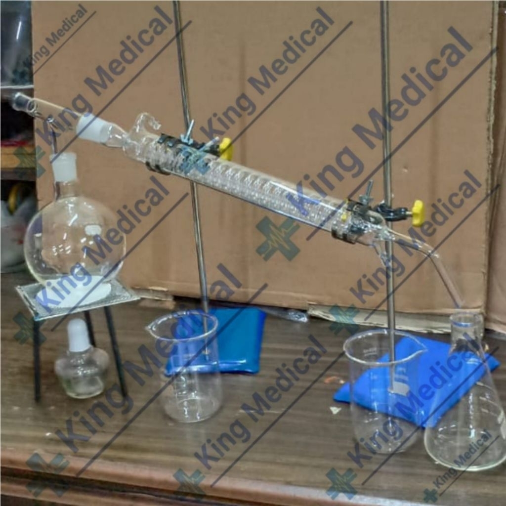 Kit Destilasi Sederhana 500ml Siap Pakai / Set Destilasi 500ml Alat Peraga Sekolah