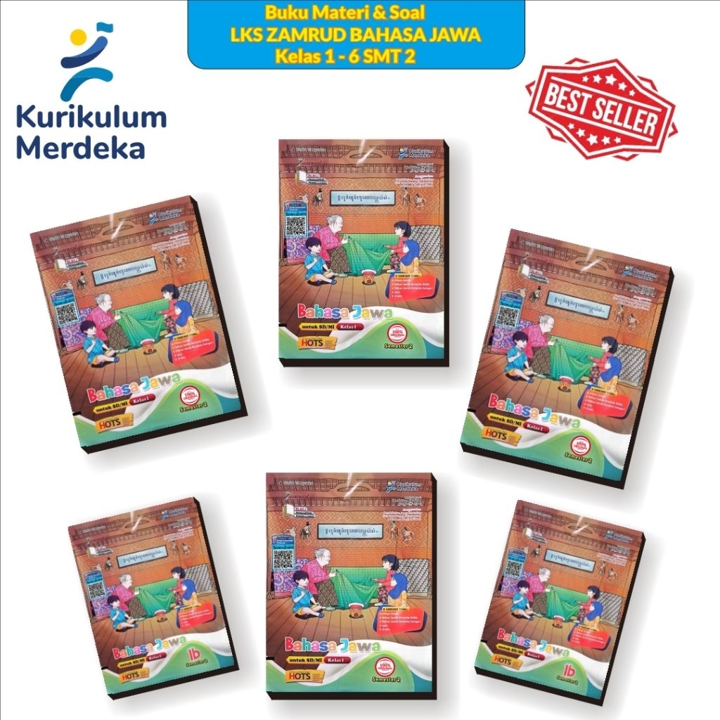 LKS ZAMRUD Bahasa Jawa KELAS 1 - 6 SD SEMESTER 2 PUTRA NUGRAHA KURIKULUM MERDEKA