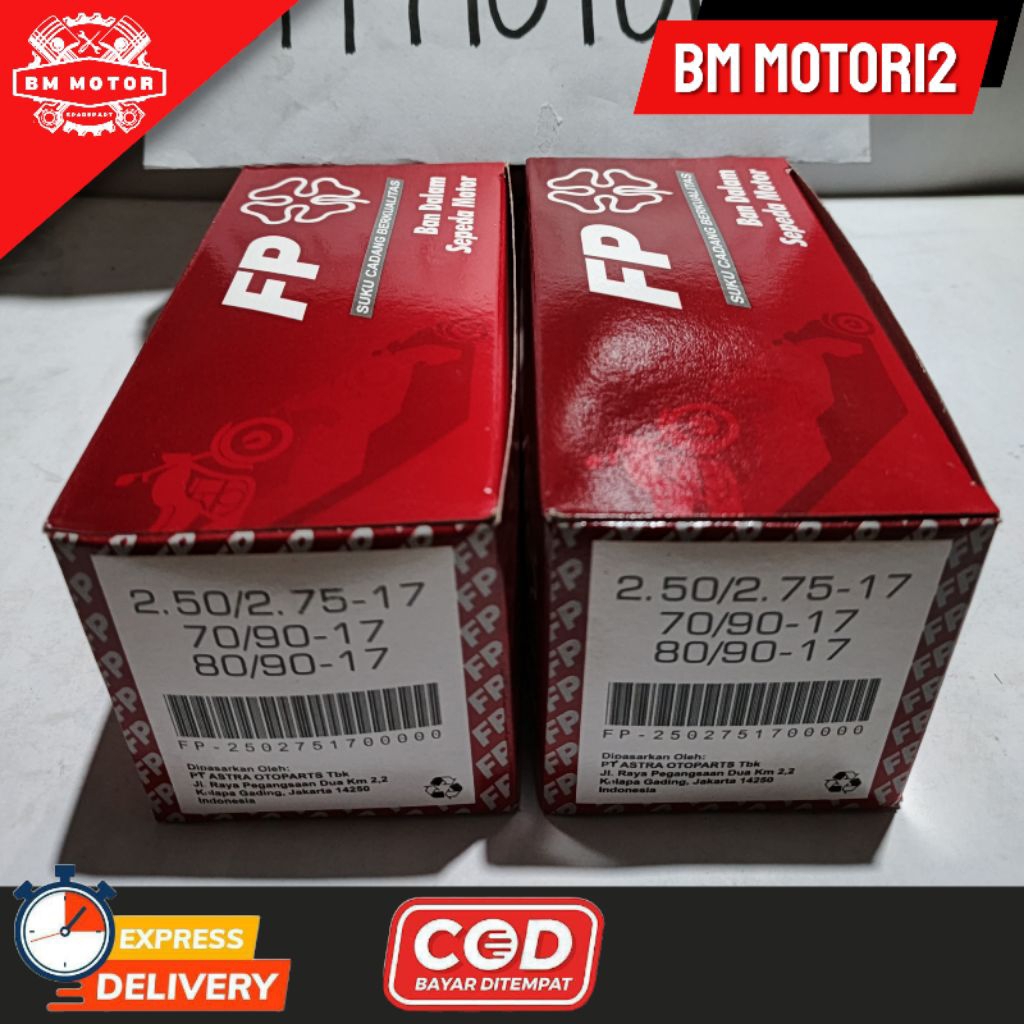 BAN DALAM FEDERAL RING- 17- 80/90- 250/275 ASTRA FP