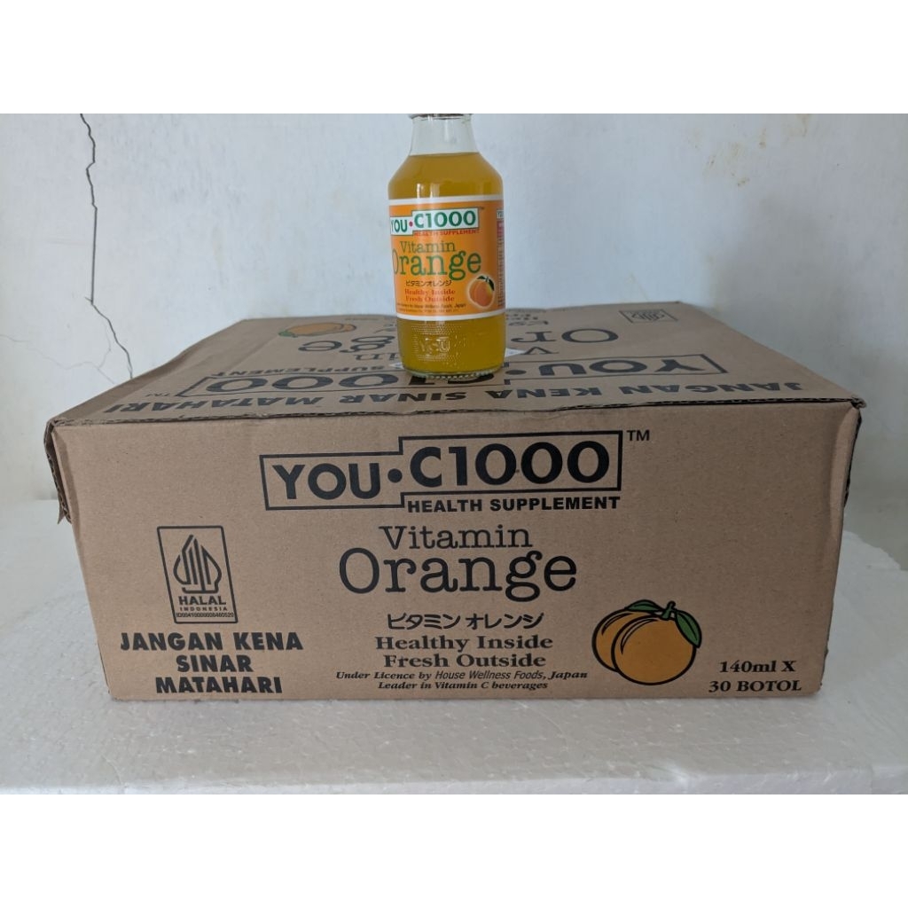 you c1000 orange 140 ml 1 karton (30 pcs)