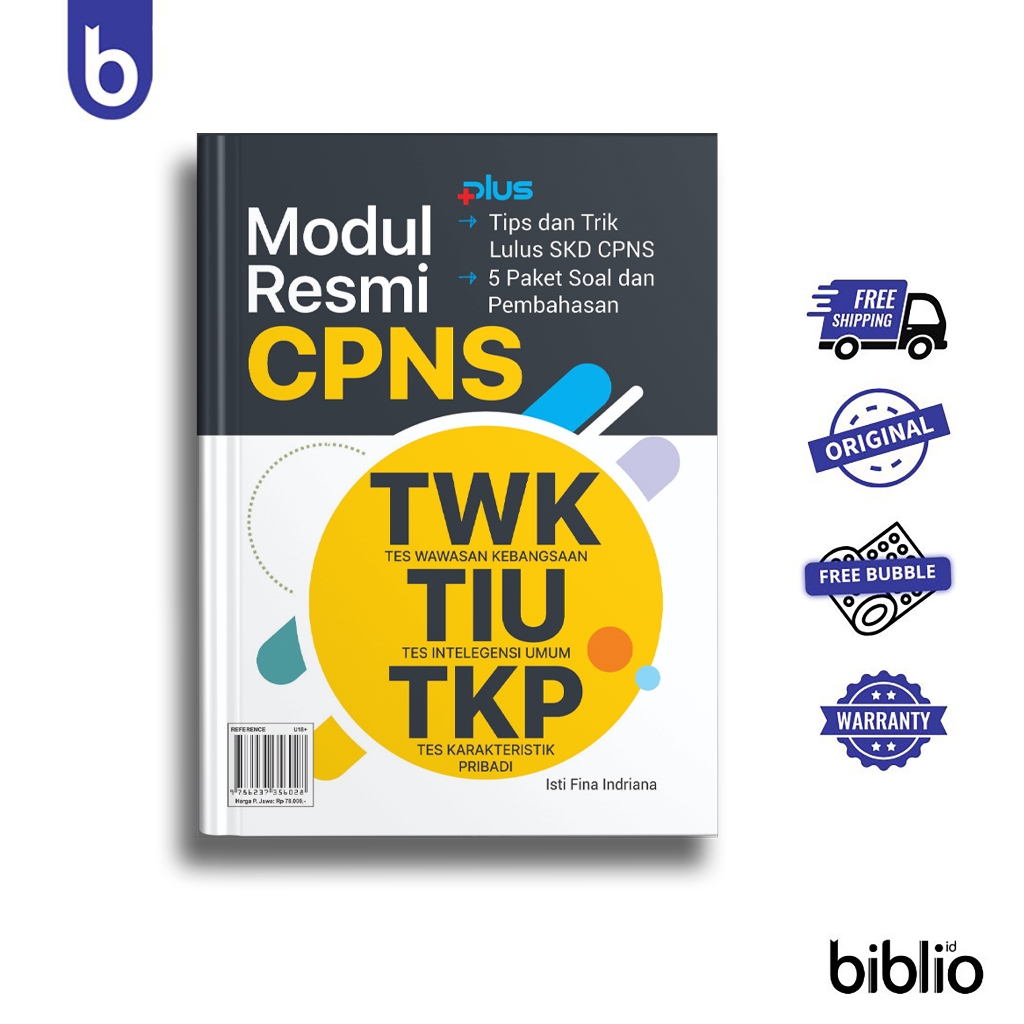 Buku Modul Resmi CPNS (TWK, TIU, TKP)