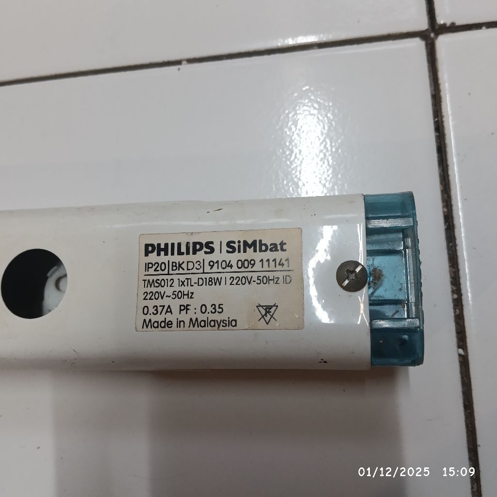 Kap Neon TL PHILIPS SIMBAT 18W