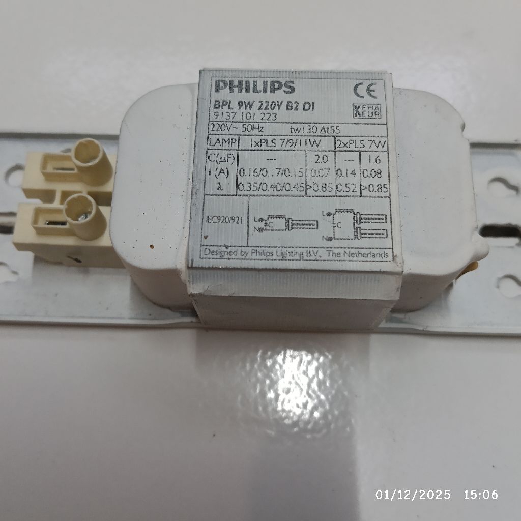 Ballast Trafo Lampu Neon TL 10W PHILIPS