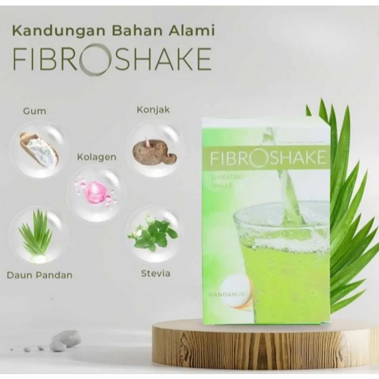 FibroShake Detok Alami Kaya Serat Untuk Diet dan Detok Kesehatan