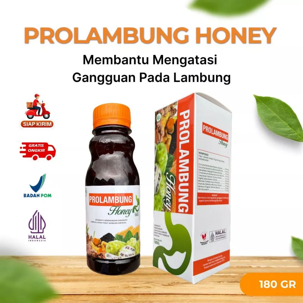 Prolambung Madu Pro Lambung Honey Maag dan Gerd Ampuh