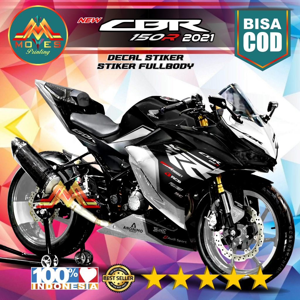 Decal Stiker Full Body CBR 150R new 2021 stiker motif variasi ori cbr 2021