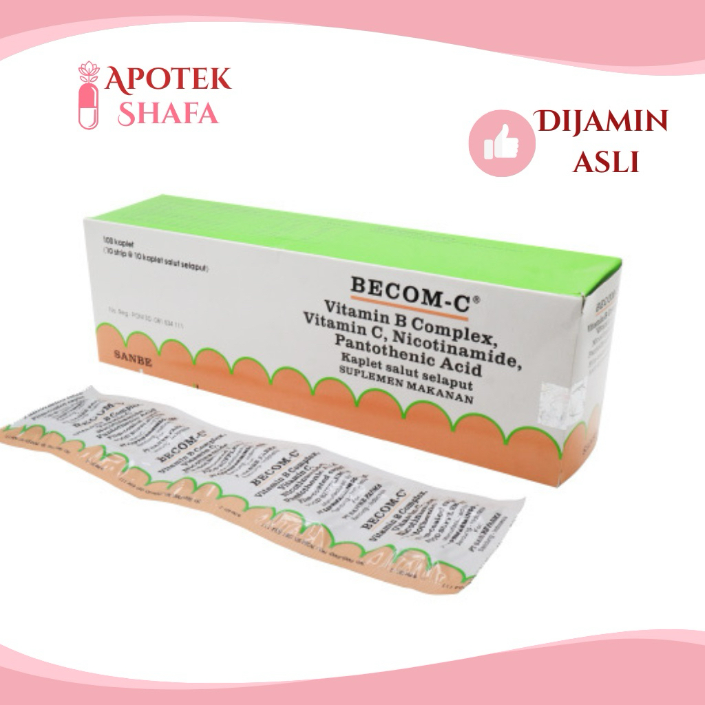 Becom C Multivitamin mengandung b complex dan vitamin C