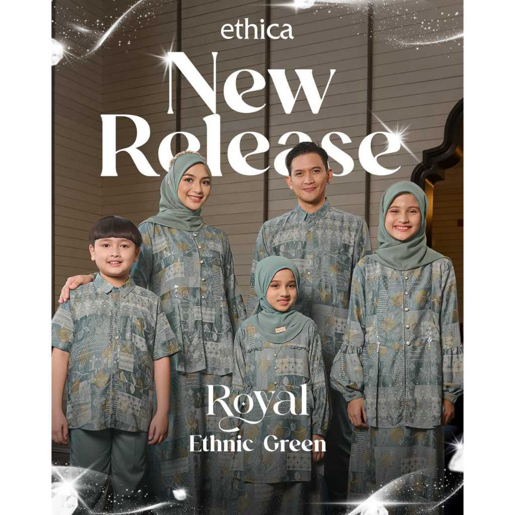 Sarimbit Ethica 2026 Royal Ethnic Green Sarimbit Ethica