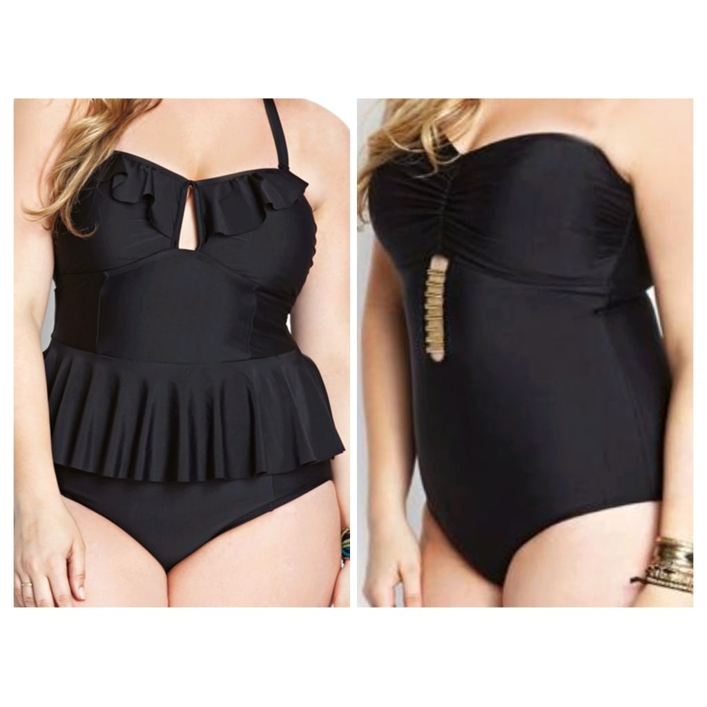 one piece swimsuit women forever 21+ plus size pakaian renang wanita