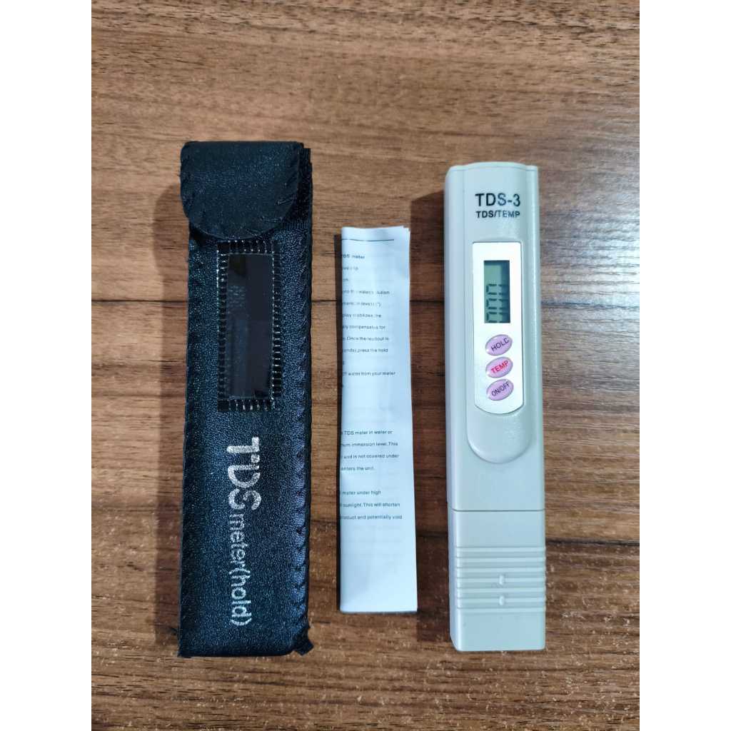 TDS METER ALAT UKUR PPM HIDROPONIK TDS-3 TDS 3