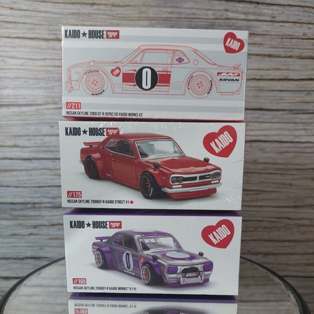 Mini GT Kaido House Nissan Skyline 2000GT R