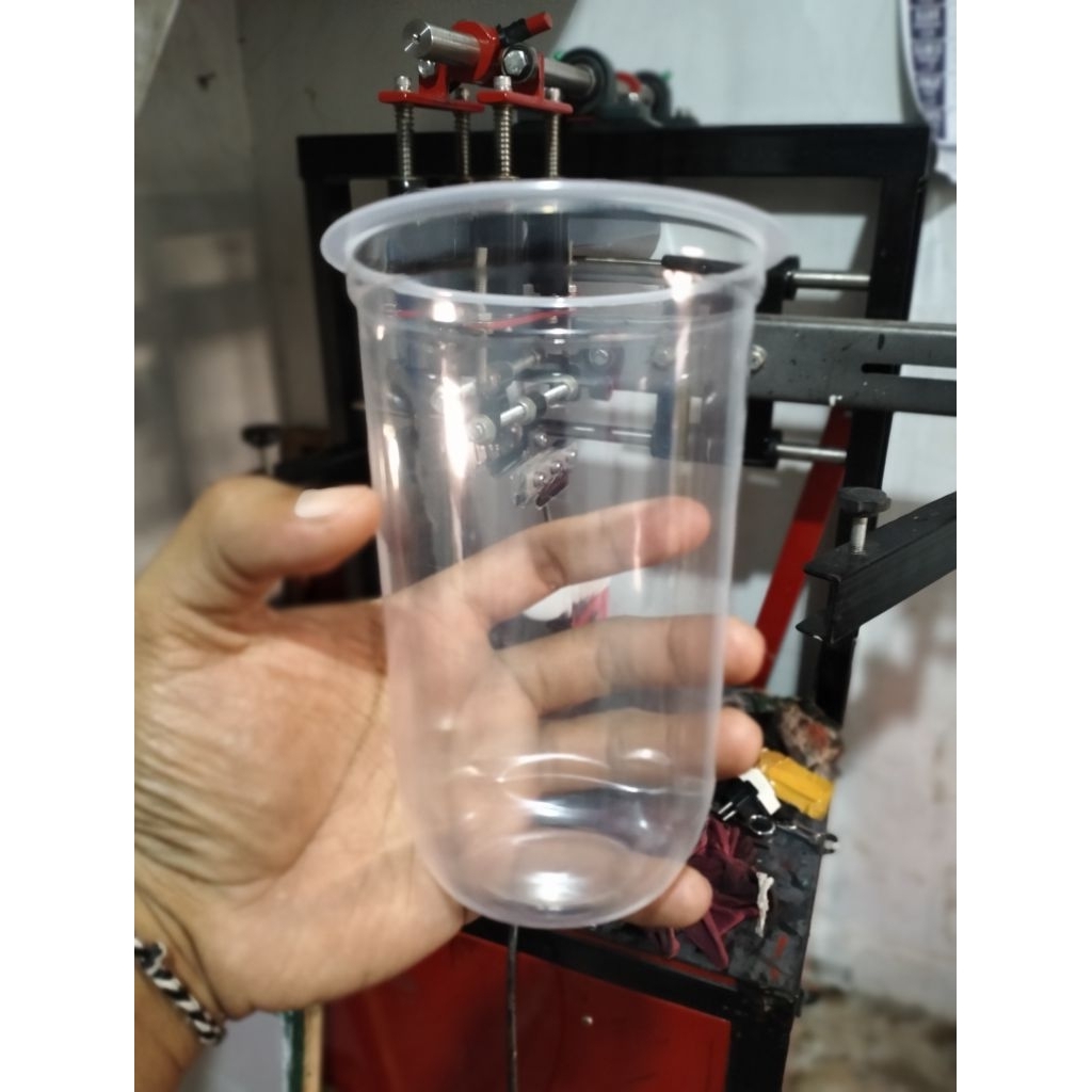 gelas cup 18oz & 22oz HOK oval + sablon