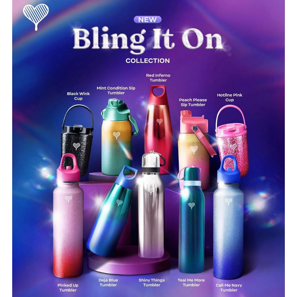 Tumbler Kopi Kenangan Bling It On Collection / Tumbler Kopi Kenangan Stainless Steel / ORIGINAL Tumb