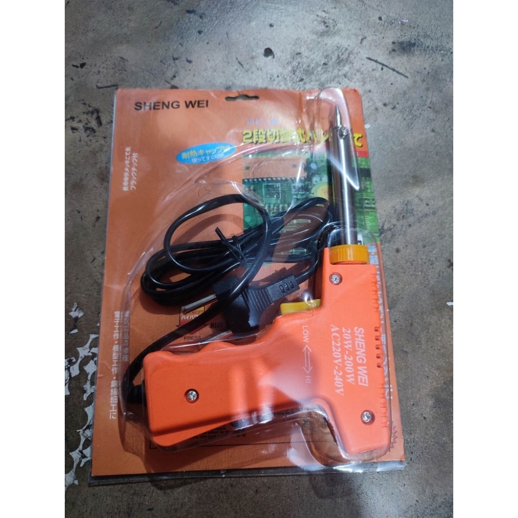 solder alat solder model tembak 20 watt-200 watt