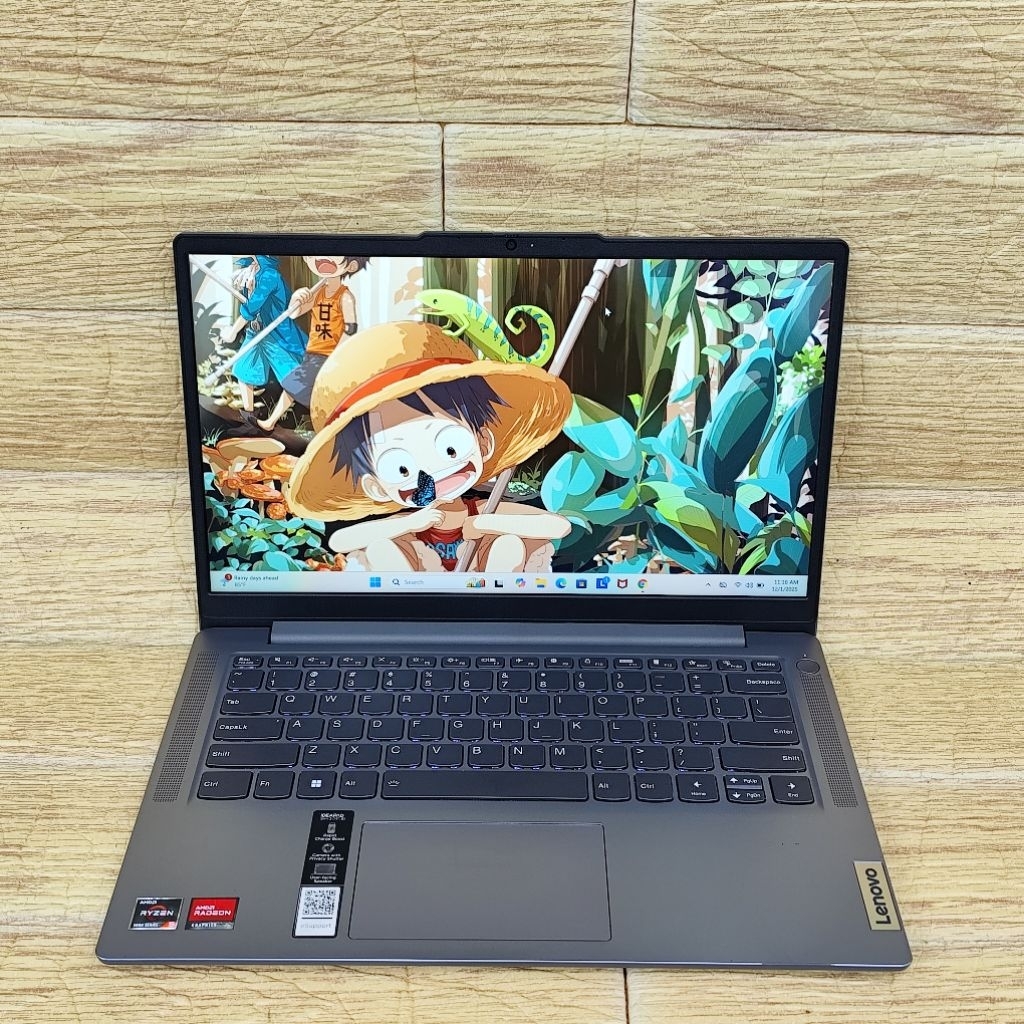 Laptop 2nd Lenovo Ideapad Slim 3 AMD Ryzen 5 5625U Ram 16GB SSD 512GB FHD