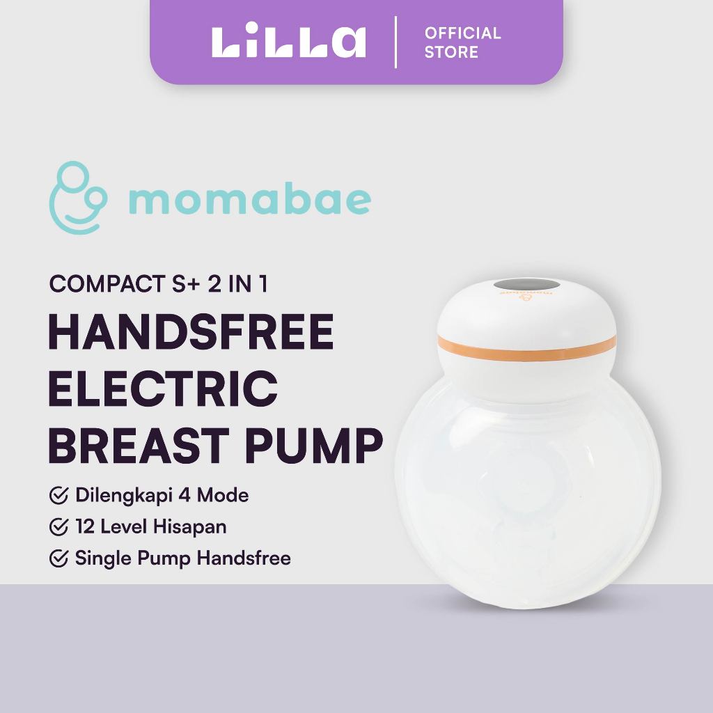 MOMABAE - COMPACT S+ 2 In 1 Handsfree Electric Breast Pump