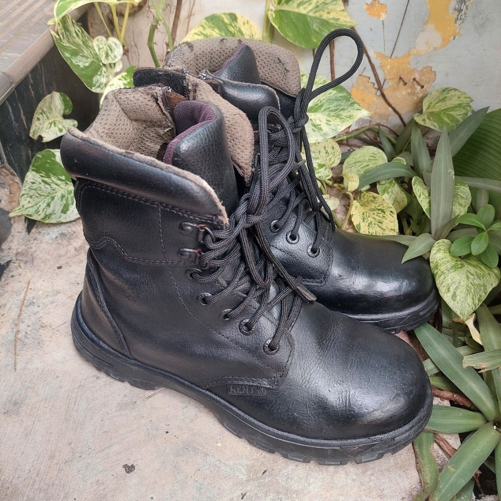 sepatu safety boots second kent size 43(28cm)