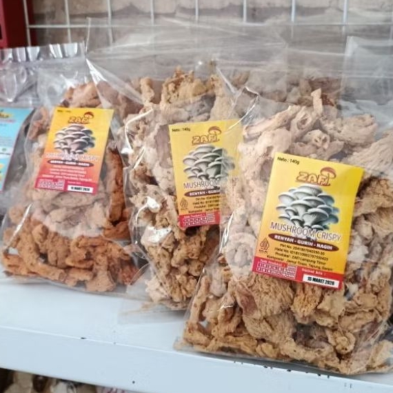 Jamur Krispi ORIGINAL Zafi Mushroom Crispy